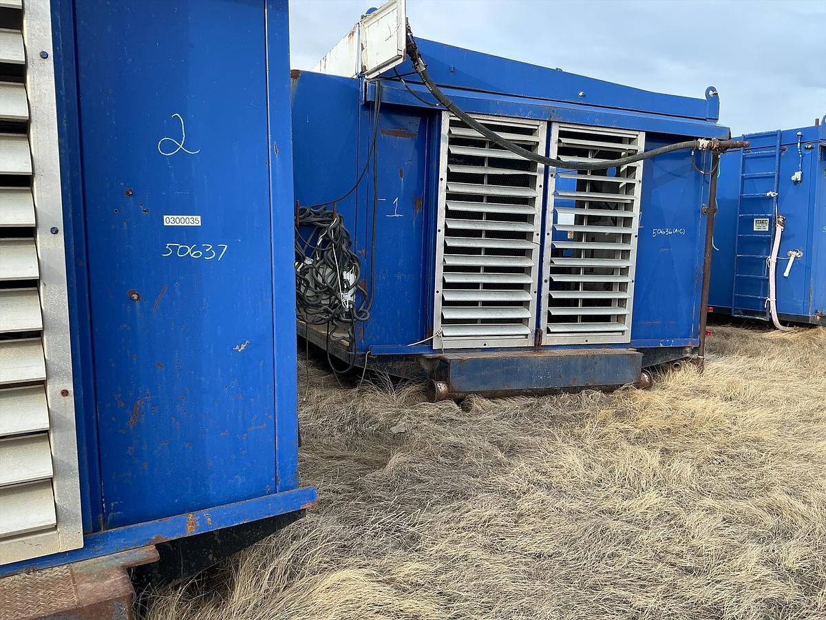 Used Mud Pump Skid Building w/ MTU Diesel Engine w/ RS-F1000 Pump