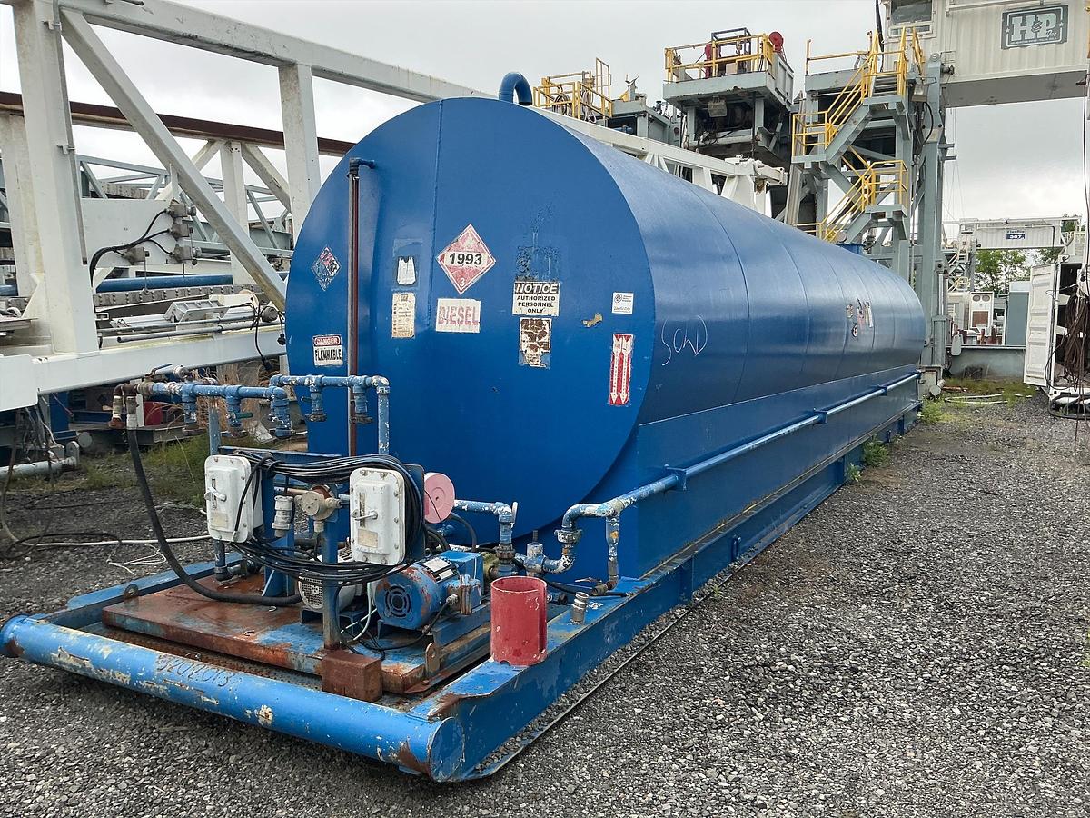 Used Fuel Tank, Welded Steel, H&P
