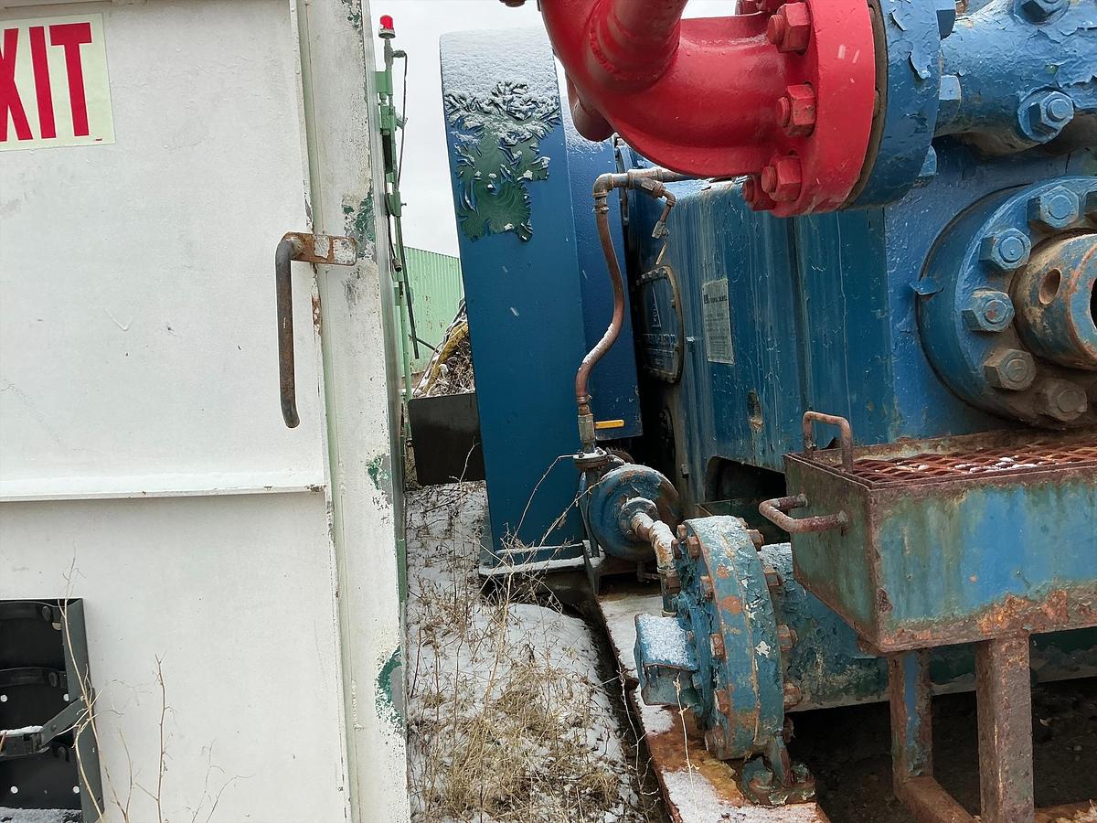 Used National Oil Well/Continental Emsco Mud Pump 