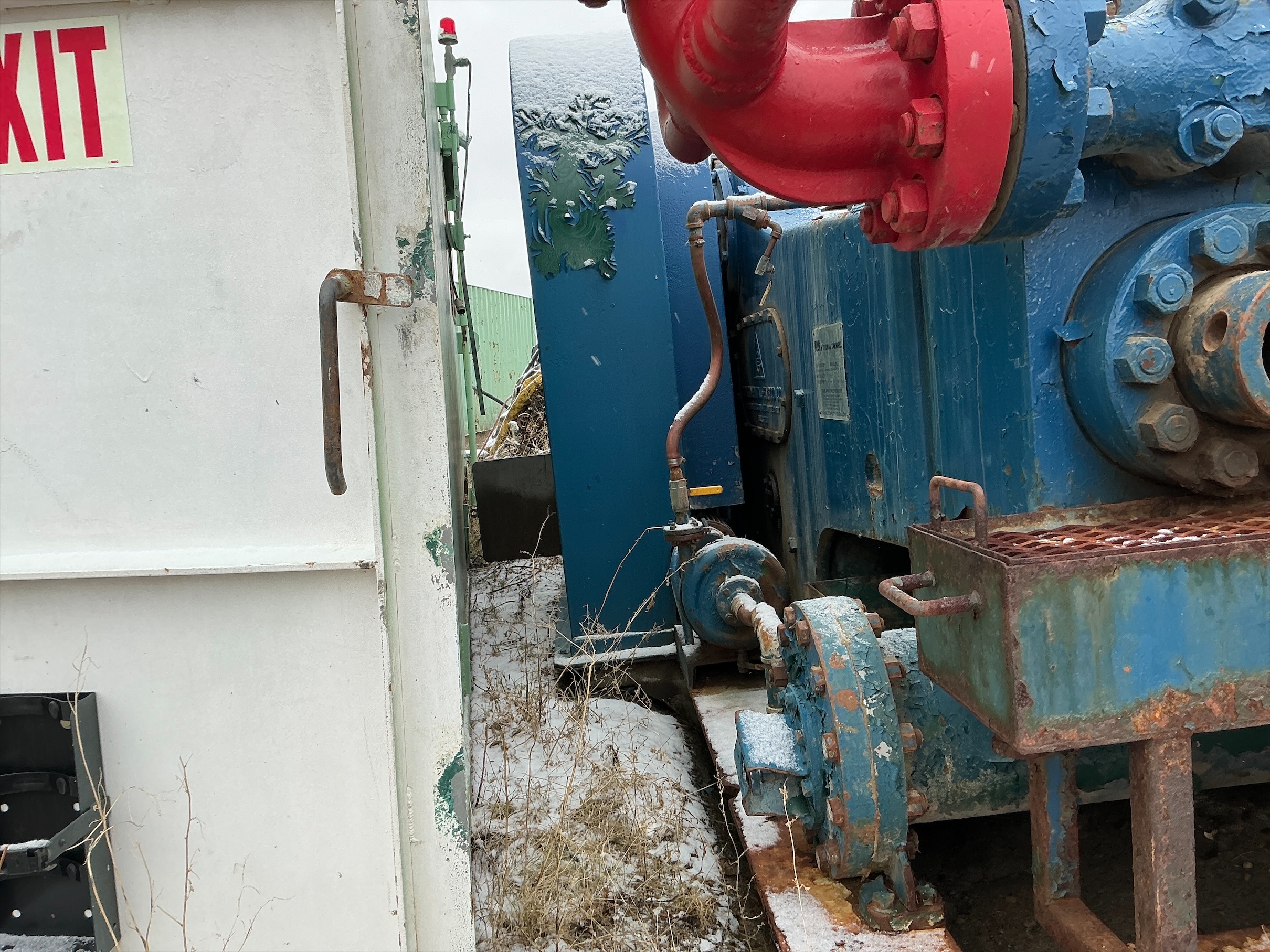 Used National Oil Well/Continental Emsco Mud Pump