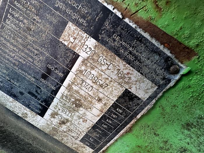 Used 2011 General Electric, Jenbacher J 320 GS Natural Gas Generator