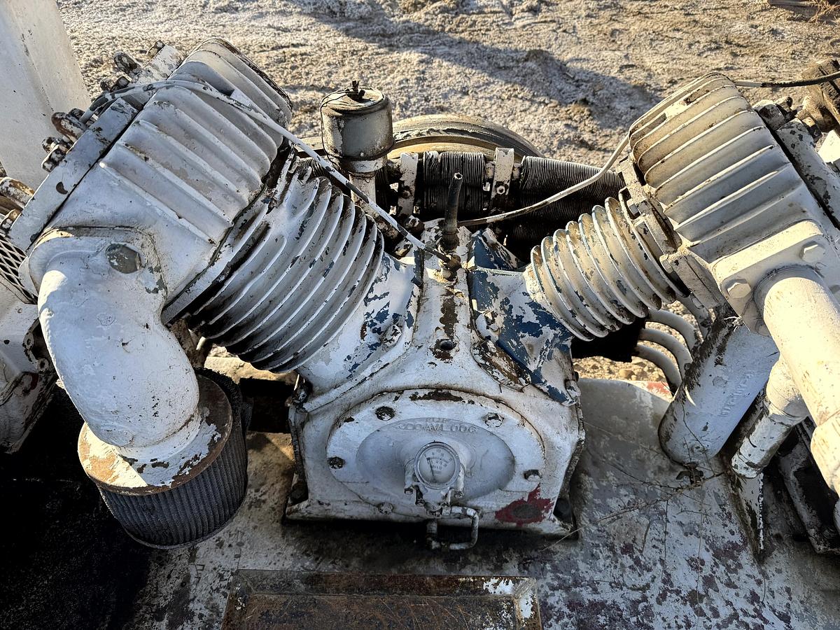 Used Lister Diesel Air Compressor