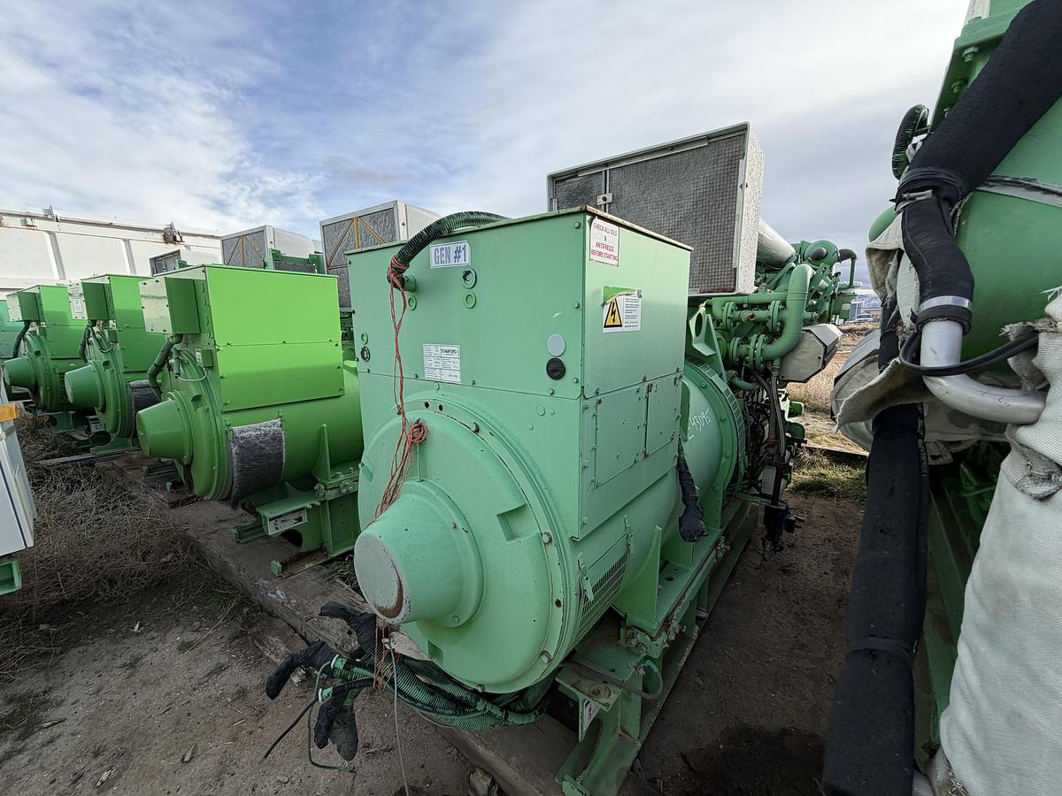 Used 2011 General Electric Jenbacher J320 Natural Gas Generator 1712KW