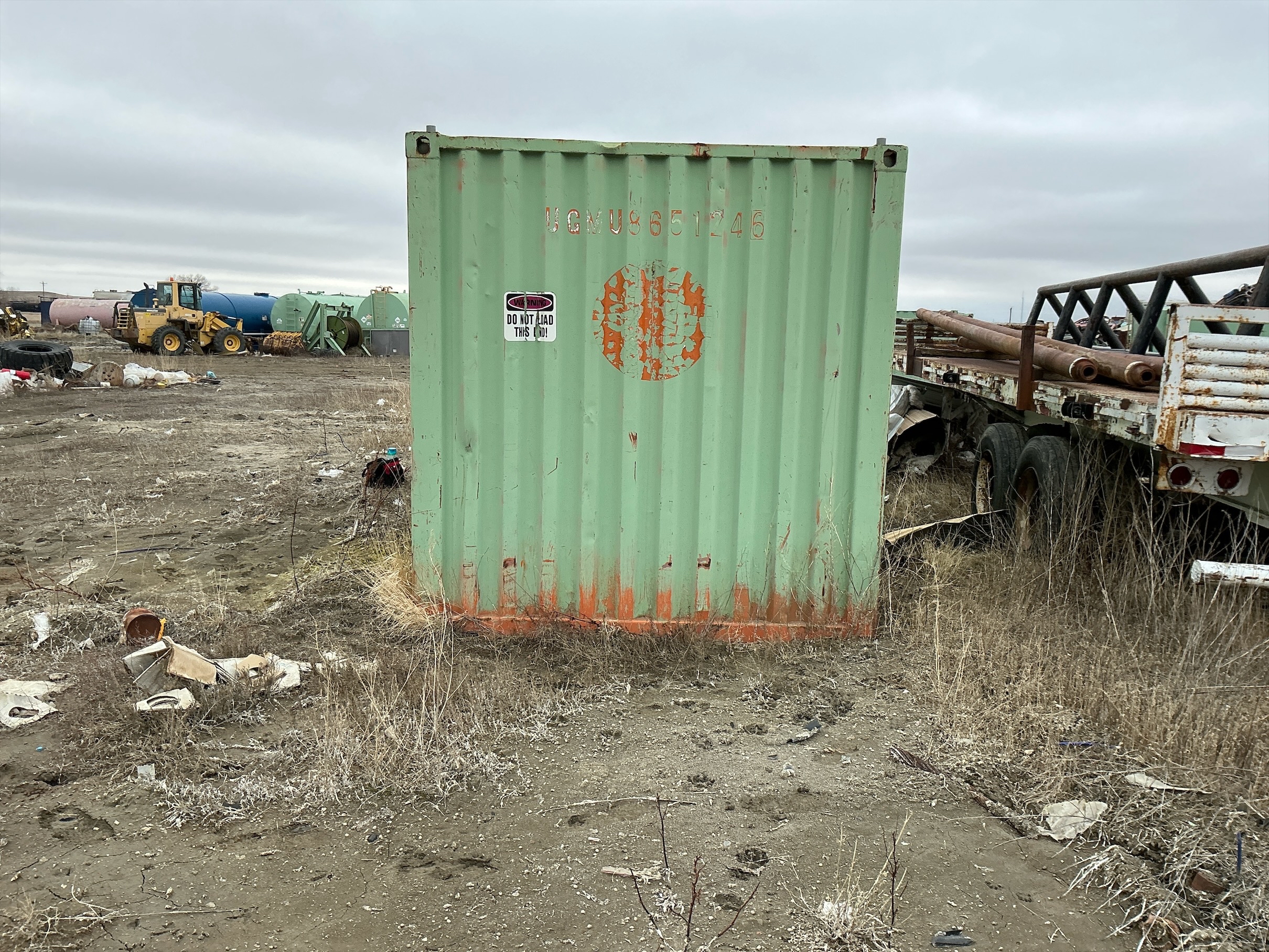Used Welded Steel Connex Box