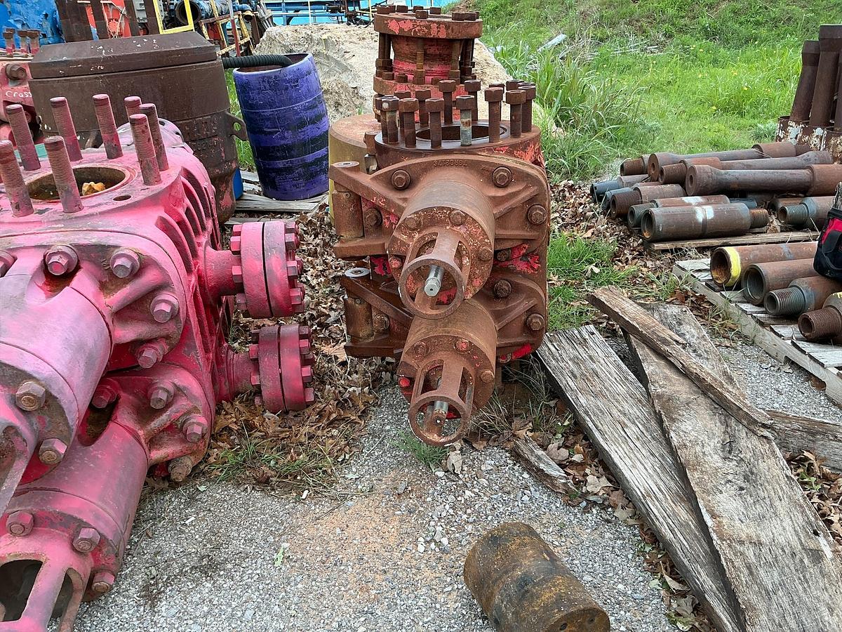Used Steel Tech Double Ram BOP