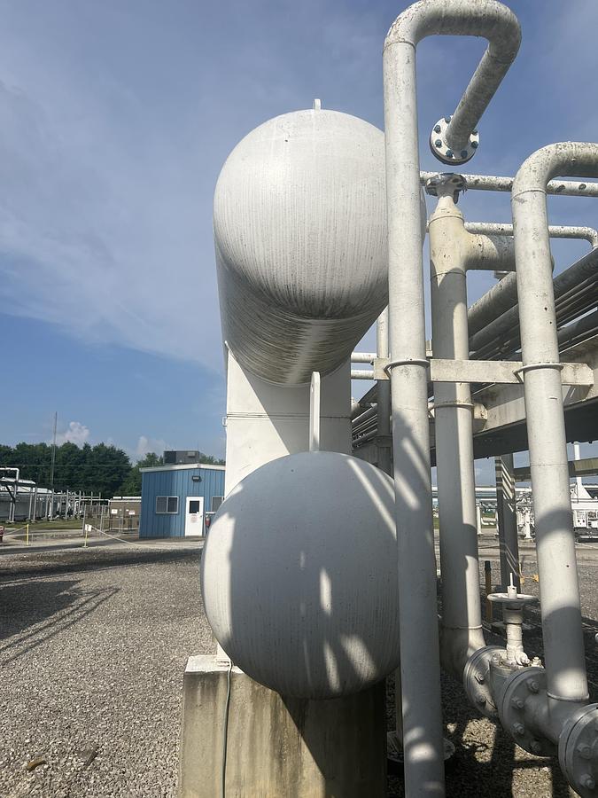 Used 1990 TH Russell CO Double Tank Gas Exchanger