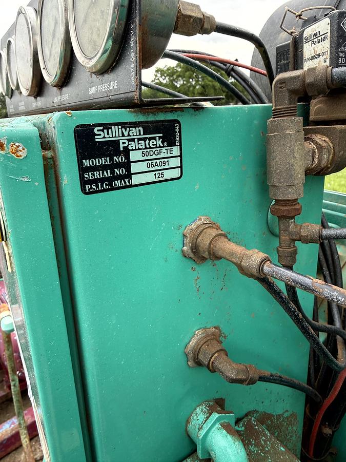 Used Sullivan Palatek Air Compressor 