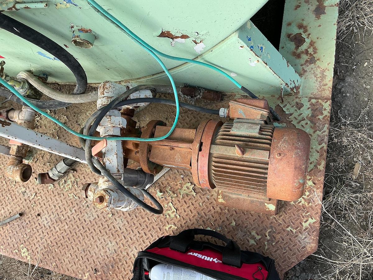 Used 12,000 Gallon Welded Steel Diesel Fuel Tank