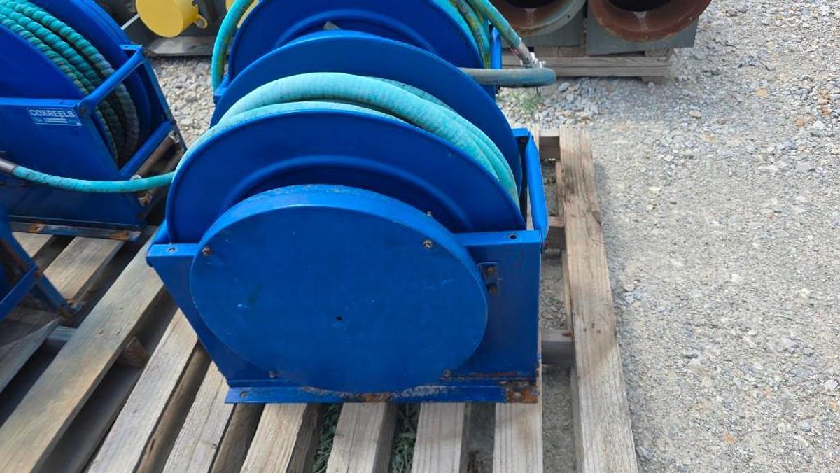 Used 3/4" Hydraulic Hose on Reel