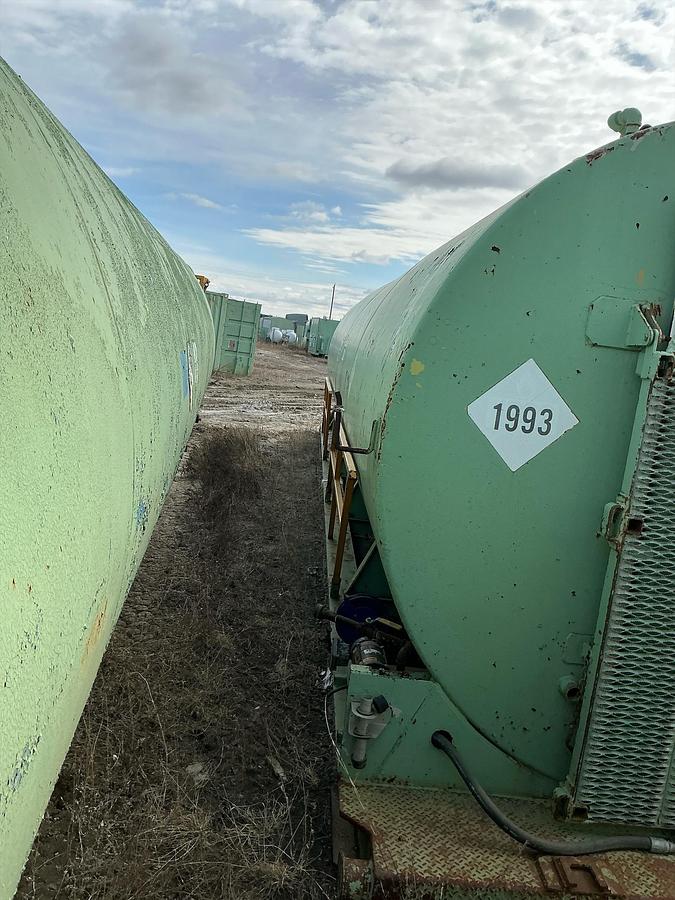 Used 12,000 Gallon Welded Steel Diesel Fuel Tank