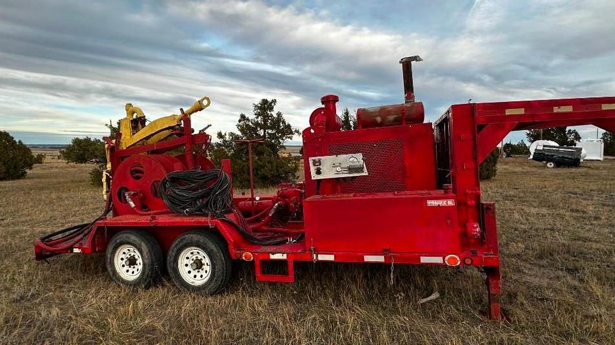 Used 2012 EVCO 120T Power Swivel Trailered