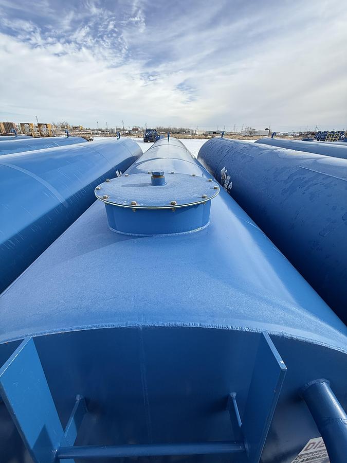 Used Skidded 15,000 Gallon Diesel Fuel Tank