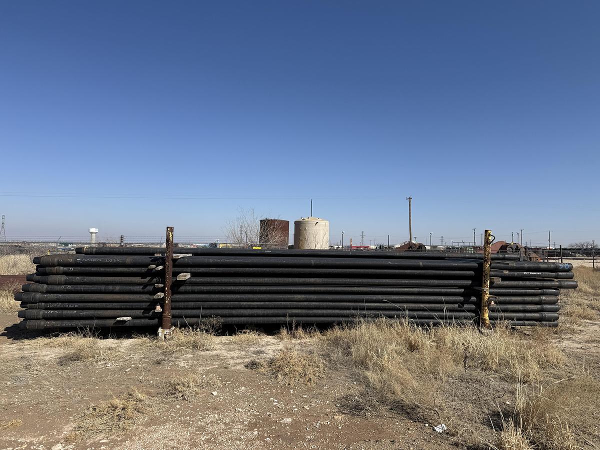 Used Drill Pipe 4-1/2 in - X-95 - Rack 38