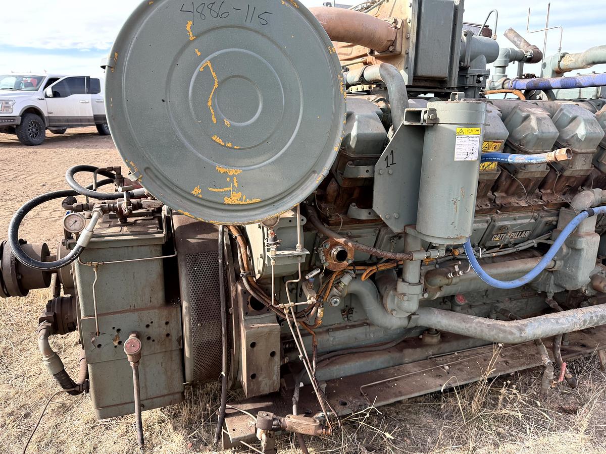 Used Cat G3512LE Natural Gas Engine 