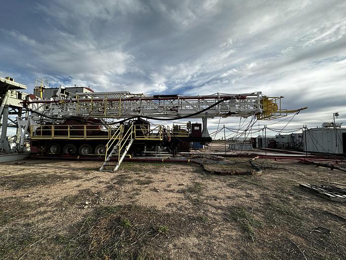 Used 2006 RG Petro Drilling Rig 1300 HP Trailer Mounted