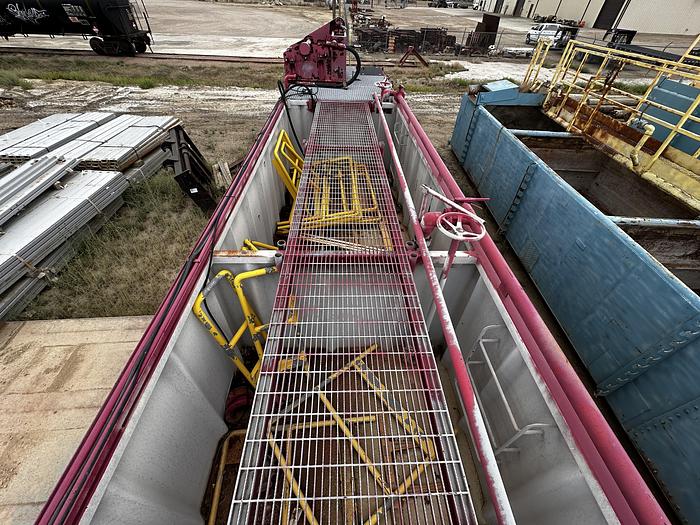 Used Mud Tank 230 BBL With Shaker