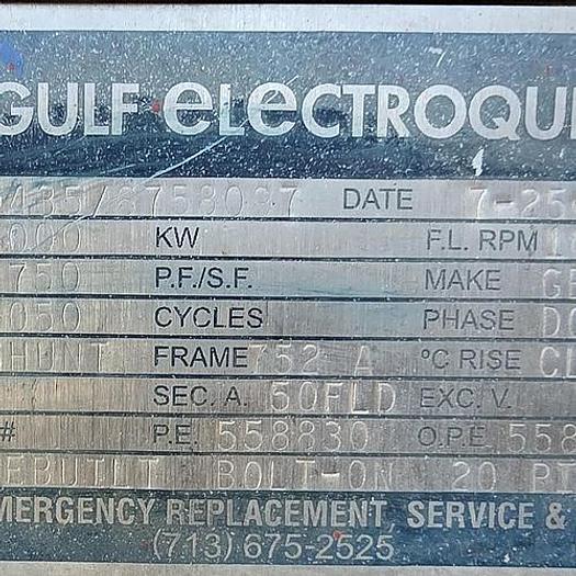 Used GARDNER DENVER PZ9 MUD PUMP