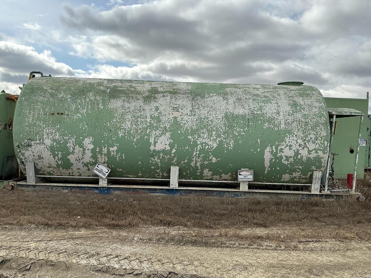 Used 15,000 Gallon Fuel Tank, Welded Steel