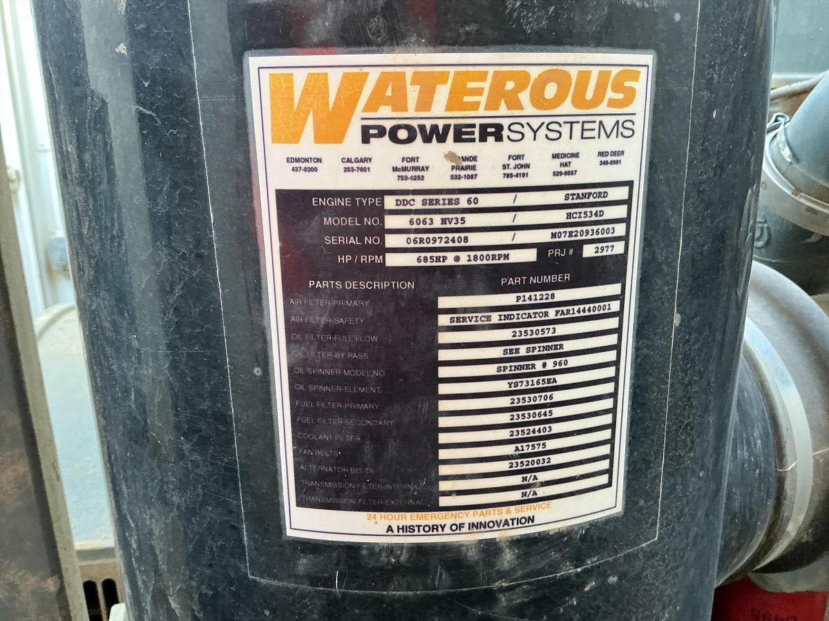 Used Tesco Top Drive Power House w/Detroit Series 60