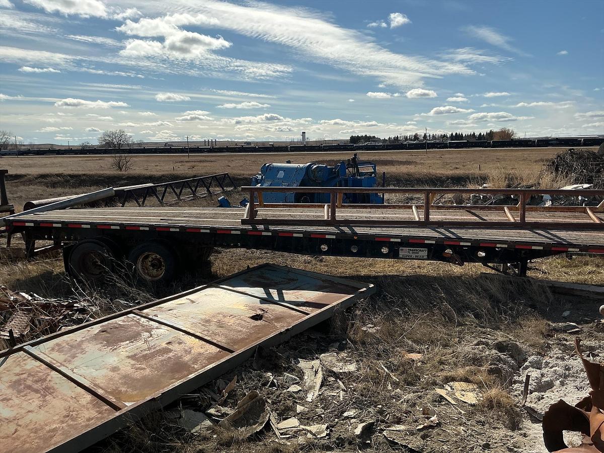 Used 1994 Transcraft 45’ Flatbed Trailer