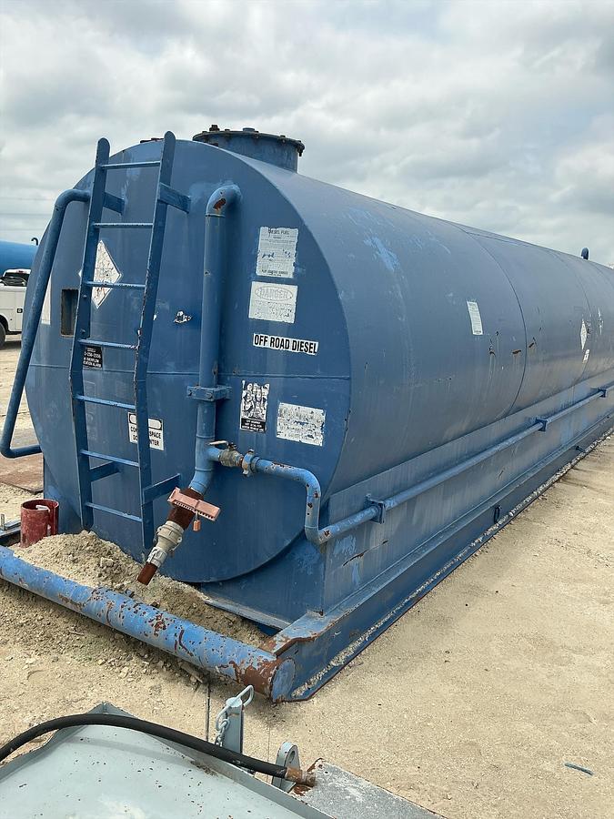 Used Fuel Tank, Welded Steel, H&P