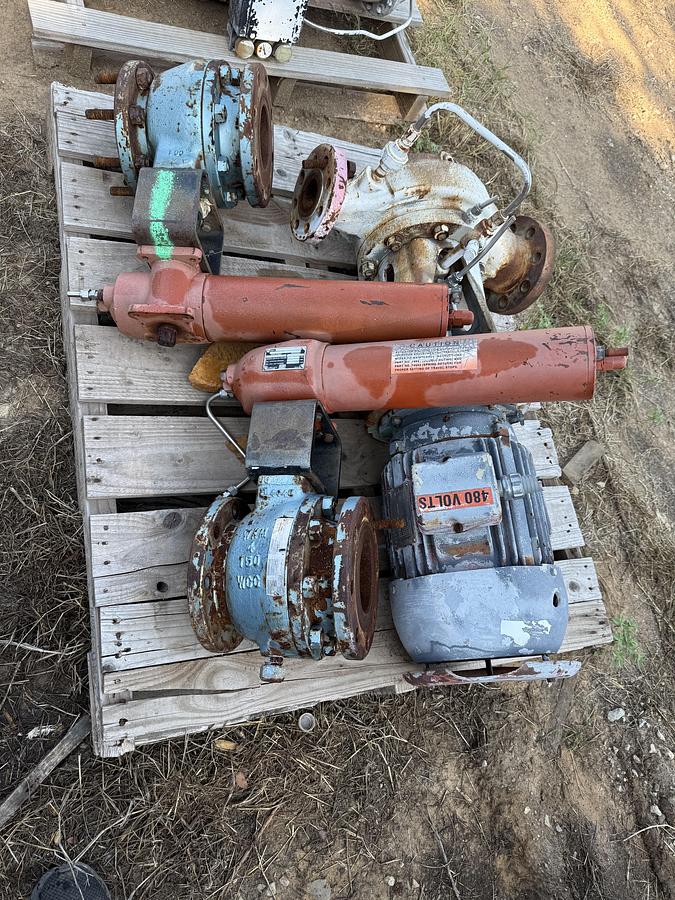 Used Pneumatic Actuator with 4" Valve