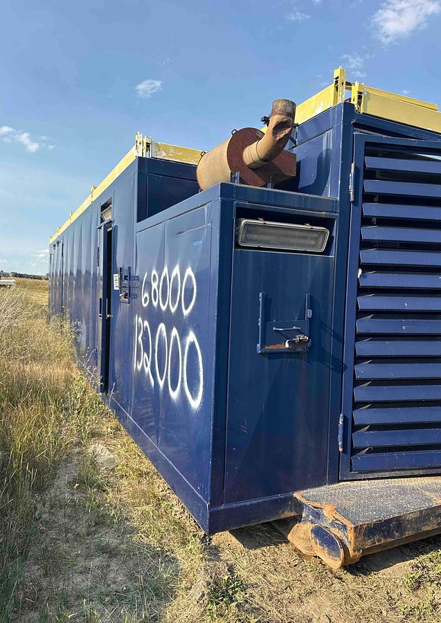 Used Tesco Top Drive House W/Detroit Diesel Series 60 500KW Diesel Generator Set