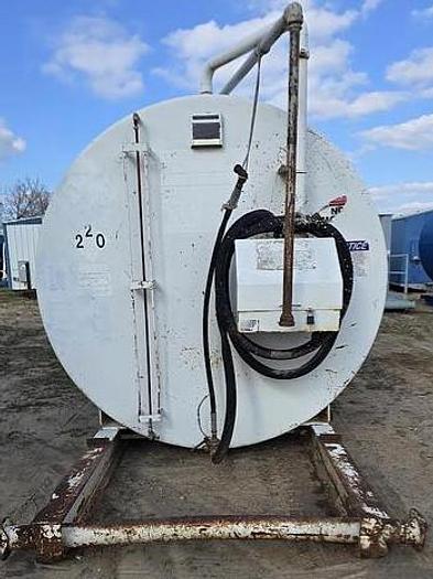 Used 12,000 Gallon Skidded Fuel Tank