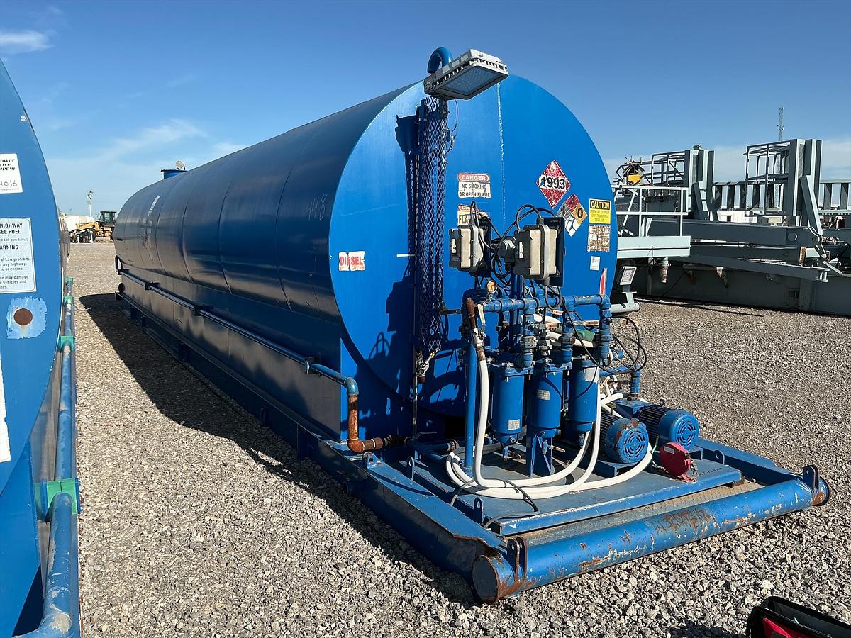 Used Welded Steel Fuel Tank H&P