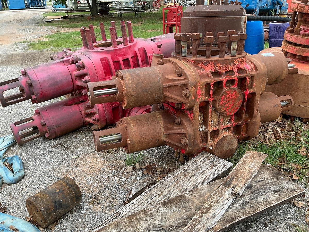 Used Steel Tech Double Ram BOP