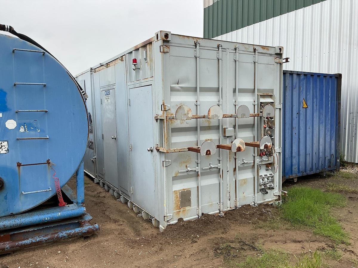 Used Lube Tank and Accumulator Skid