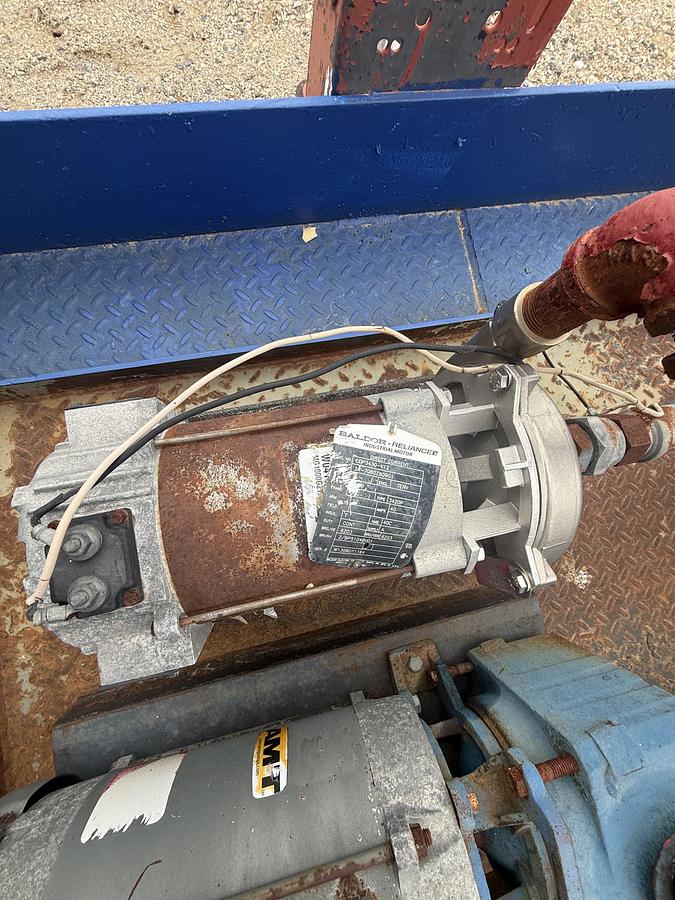 Used Diesel Fuel Tank Skidded 