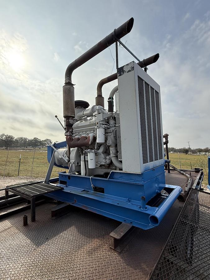 Used Gaso 3600 Trailer-Mounted Water Pump