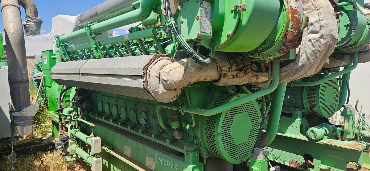 Used 2011 General Electric, Jenbacher J 320 GS Natural Gas Generator