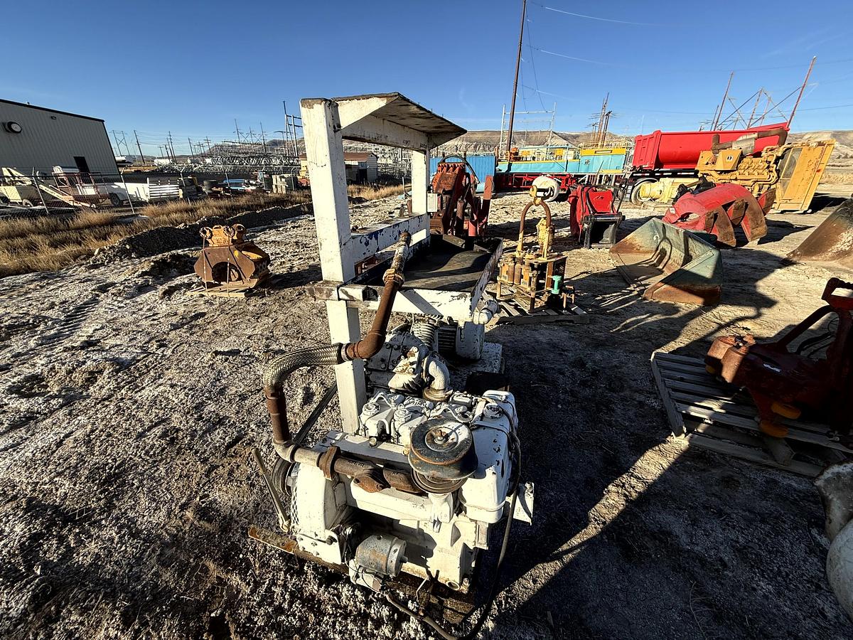 Used Lister Diesel Air Compressor