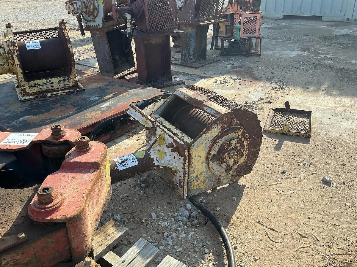 Used Braden Air Powered Tugger Winch