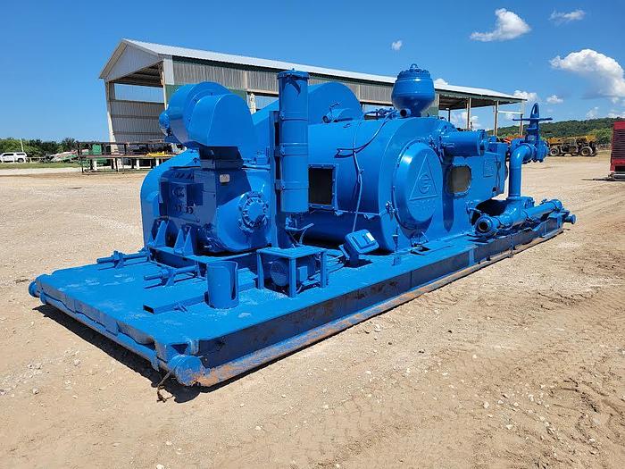 Used CONTINENTAL EMSCO F-1000 TRIPLEX MUD PUMP