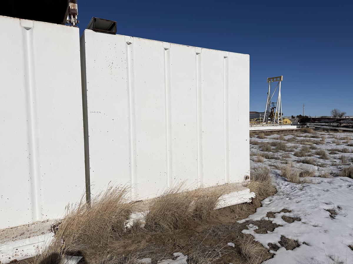 Used Water Tank 500 bbl Open Top Rig #323