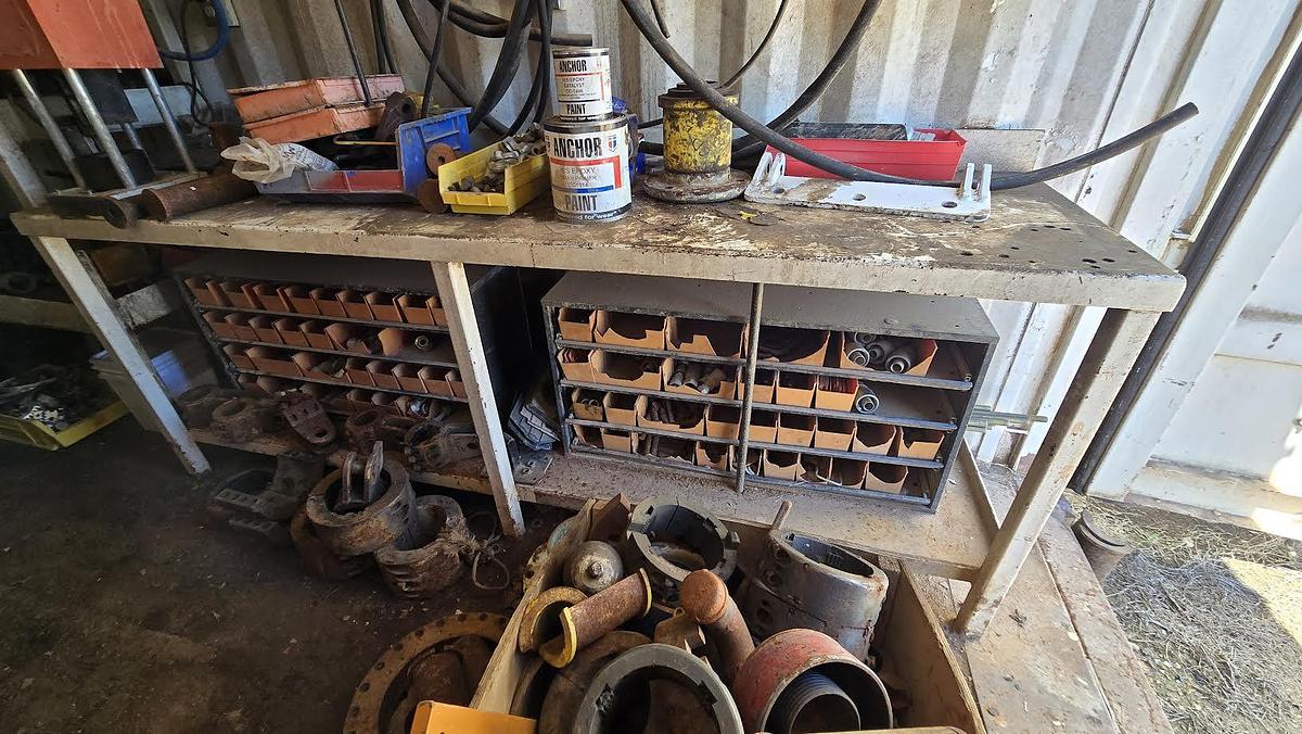Used Tool House with Contents