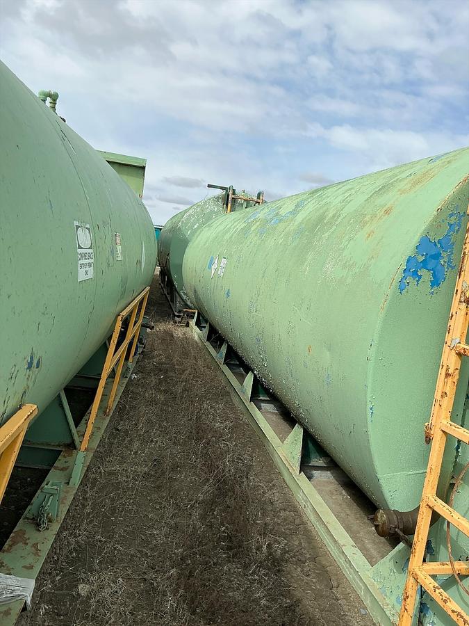 Used 10,000 Gallon Diesel Fuel Welded Steel Tank