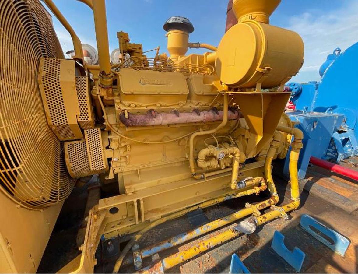 Used Cat 3412-Maxum/ Emsco Copy M-1000 Triplex Mud Pump