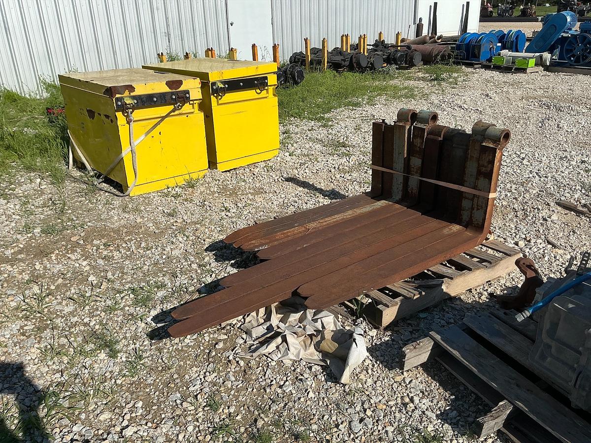 Used Forklift Tines, Variety, 4 Pairs