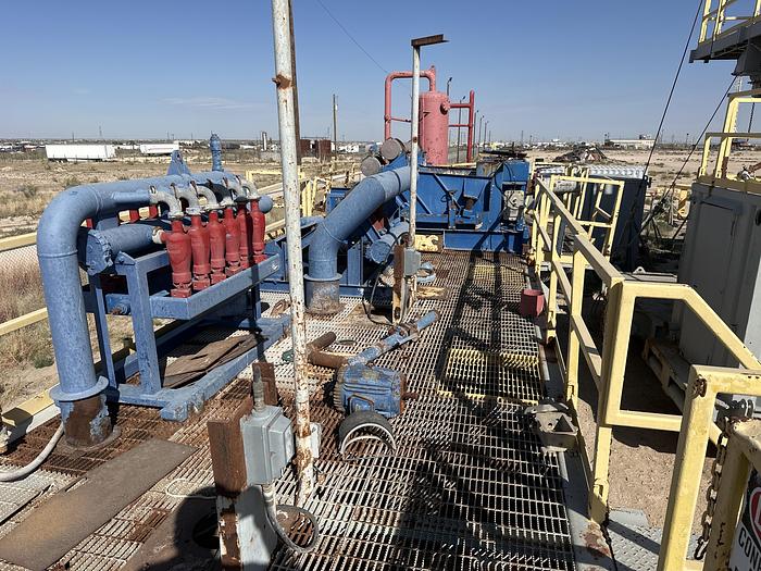 Used 2006 Loadcraft 1000HP Trailer Mounted, Skidding SCR Drilling Rig