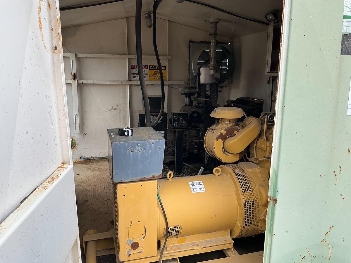 Used Welded Steed Generator Shed