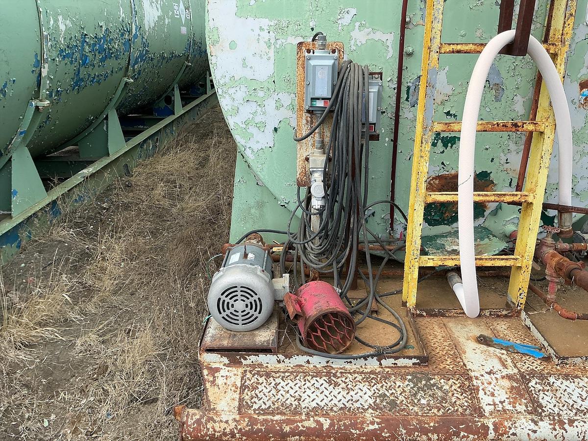 Used Welded Steel 15,000 Gallon Diesel Fuel Tank
