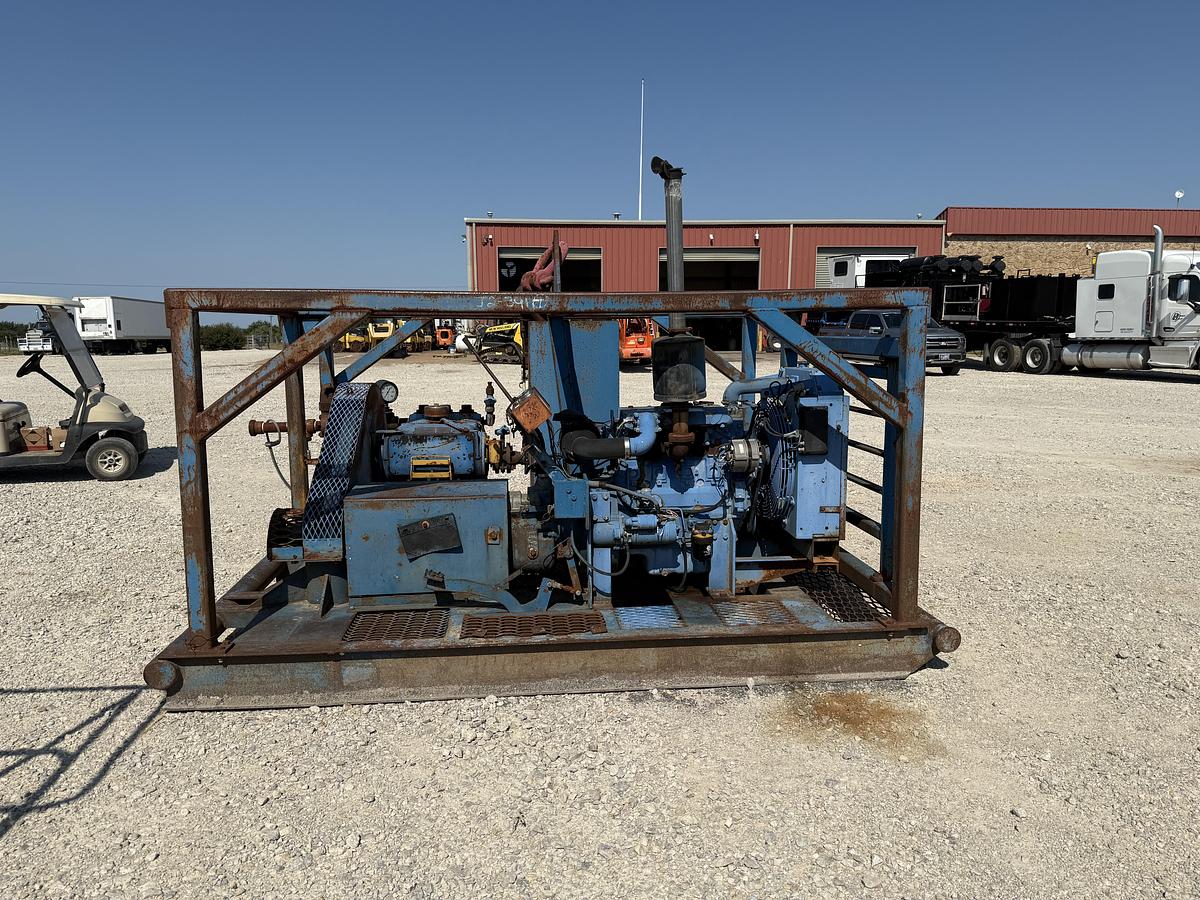 Used Well Service Triplex Mud Pump