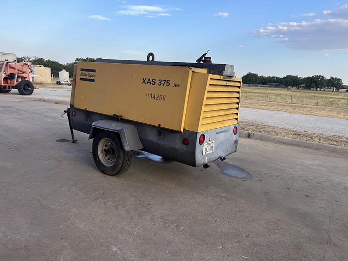 Used 2011 Atlas Copco XAS 375 JD6 Air Compressor