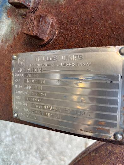 Used Goulds Pumps VIT-CF