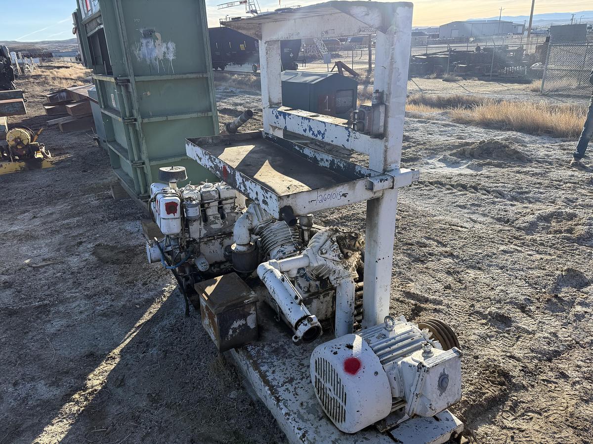 Used Lister Diesel Air Compressor