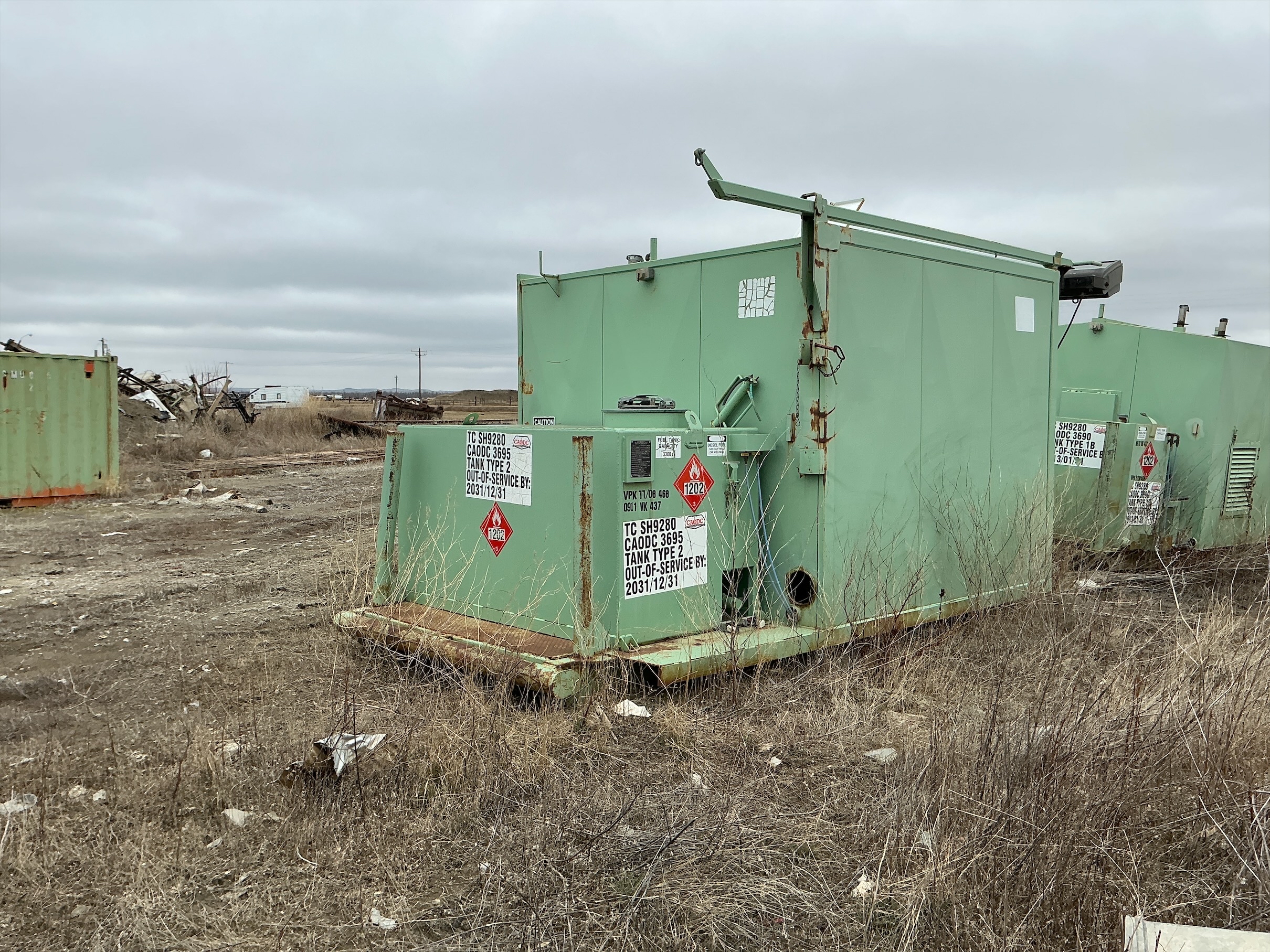 Used Welded Steel Gen Shed